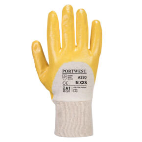 Portwest Nitrile Light Knitwrist - A330 - Yellow