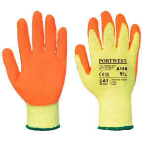 Portwest Classic Grip Glove - Latex - A150 - Orange