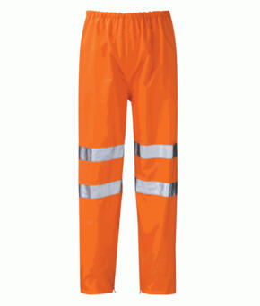 Orbit HVTR01 - Hi-Vis Rail Spec Overtrousers - Orange