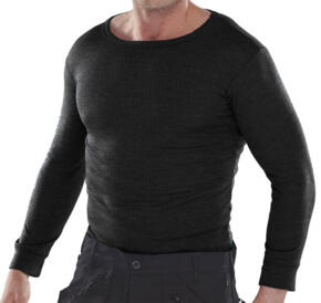Beeswift THVLS - Thermal Vest Long Sleeved - Black