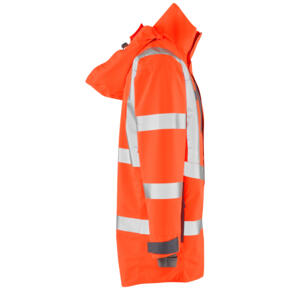 Leo A07 Eastleigh - EcoViz 10K Performance Breathable Anorak - Orange