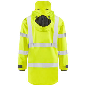 Leo A07 Eastleigh - EcoViz 10K Performance Breathable Anorak - Yellow