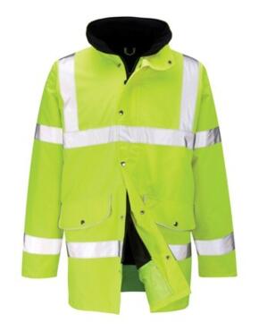 Orbit Lancelot - Hi-Vis Deluxe Parka Jacket - Yellow
