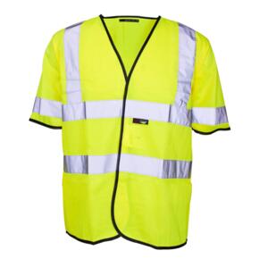 HiVis Short Sleeved Vest - Yellow