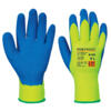 Portwest Cold Grip Glove - A145 Yellow / Blue