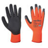 Portwest Thermal Grip Glove Latex - A140 Orange / Black